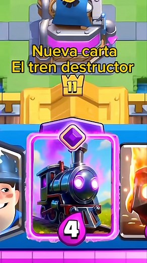 El nuevo tren destructor #ClashRoyale | Dominican CR