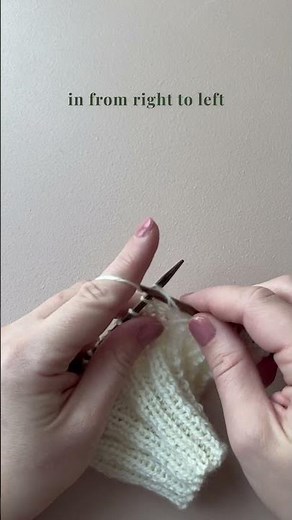 How to knit the 2x2 rib stitch