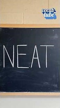 neat - English Vocabulary Learning #Shorts