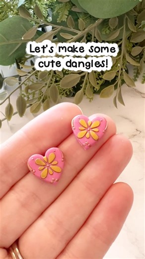 Love these screw eye pins, so satisfying turning polymer clay pieces into charms with a few twists!