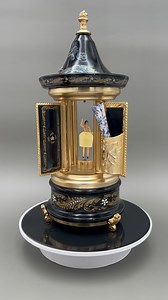 6K views · 3.1K reactions | Debuting this Friday, 6/20, at 10am CT - we’ve managed to score another vintage musical carousel music box  holder complete with a dancing ballerina. 並 Made in Italy and featuring Swiss musical movements, this piece is also made with gold leaf, bringing an extra touch of elegance. Only *one* will be available.  | Pearl's Puff Parlor | Facebook