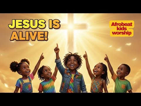 Jesus Is Alive! ✝️ | Afrobeat Kids worship Song | Fun Christian Song for children | Bridgekids