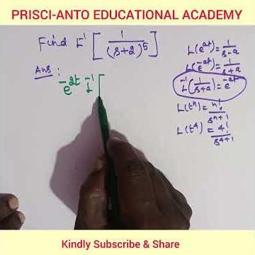 Inverse Laplace transform of [1/((s+2)^5)]####/Inverse Laplace transform////ILT////