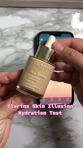 Clarins Skin Illusion Hydration Test and Review