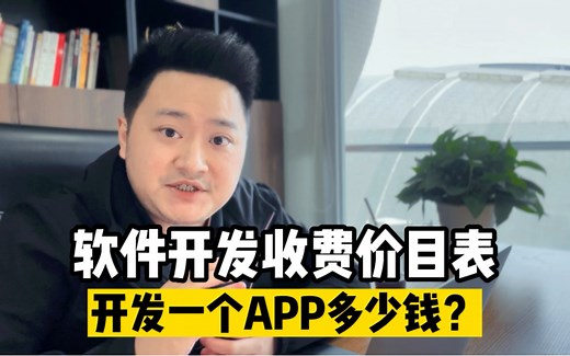 揭秘软件开发的价格表，到底软件开发公司定制开发一个APP多少钱是合理的？