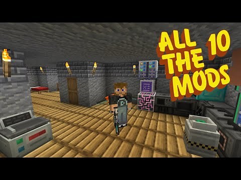 All The Mods 10 (ATM10) - Ep 04 - AE2! Plus Mining Gadget!