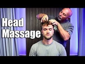 ASMR Head Massage for Relaxation & Sleep