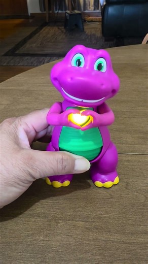 WOW! SATISFYING! VIRAL! HEART HAND BARNEY! #asmr #amazing #trending #toys #shorts #viral