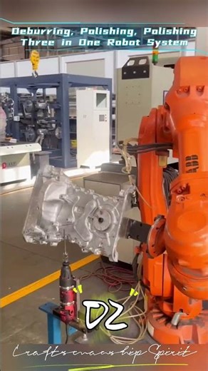 Deburring, Polishing, PolishingThree in One Robot