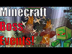 Survive 100+ Insane Boss Events in Minecraft | EliteMobs Showcase