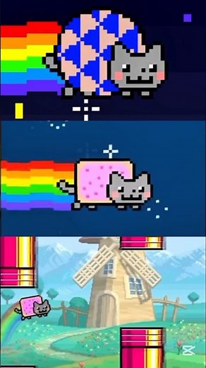 Nyan cat 🐱 : The Great Meme reset #nyancat #funny #Nostalgia #witzig #lachen #lustig