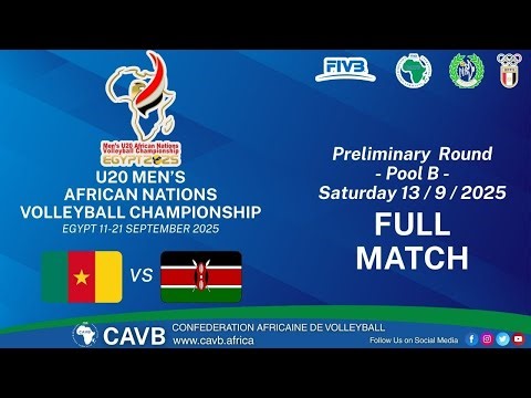 Day 1- Preliminary Round - Pool B - Cameroon 🇨🇲vs Kenya 🇰🇪
