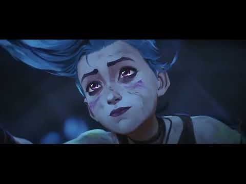 Jinx/Powder's Sacrifice Scene 😭💙💔 Arcane S2 Endgame