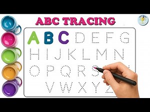 Learn ABCD | Alphabet Writing along Dotted Lines | ABC Learning for Toddlers | ABC Song