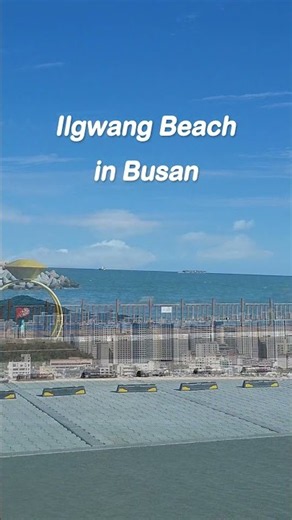 Ilgwang Beach Harbor and Red Lighthouse | Busan Korea
