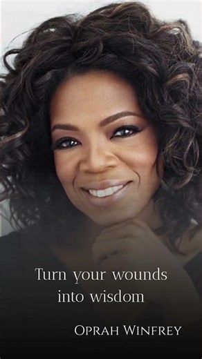 One Quote That Inspires | Oprah Winfrey