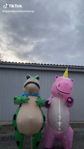 BREAK YOUR LEGS🦵 #fyp #foryoupage❤️❤️ #teamrestyle #tommerupstationsby #funnycostumes