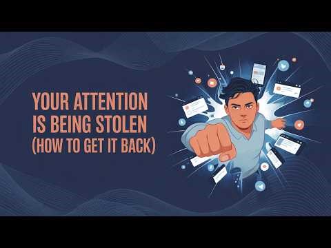 Your Attention is Being Stolen (Here's How to Take It Back)