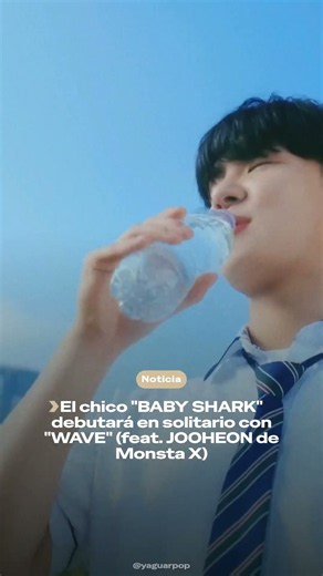 El chico "BABY SHARK" debutará en solitario con "WAVE" (feat. JOOHEON de Monsta X)