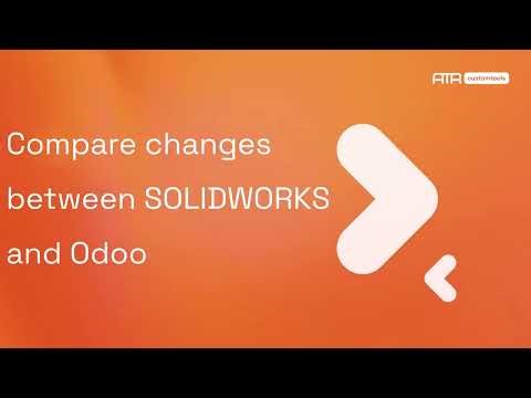 3-minute demo video: From SOLIDWORKS to Odoo Seamlessly
