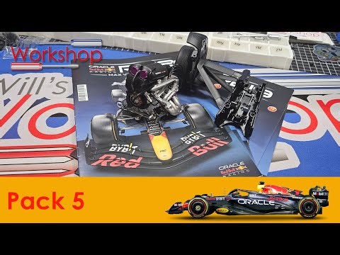 Build Max Verstappen's Red Bull RB19 F1 Car - Pack 5 - Stages 15 - 20
