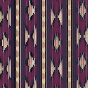 Art Gallery Trouvaille Found Paths Rayon Challis Wine, Fabric by the Yard