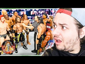 Reacting To WSC Stage Creator WWE Smackdown vs RAW Survivor Series 2020 Action Figure Match
