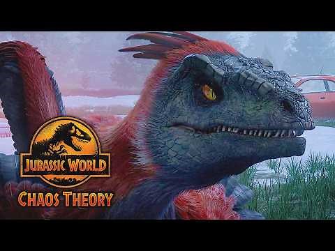 10 New Images Reveal SEASON 3 NEW DINOSAURS! Pyroraptor + More JURASSIC WORLD CHAOS THEORY Creatures