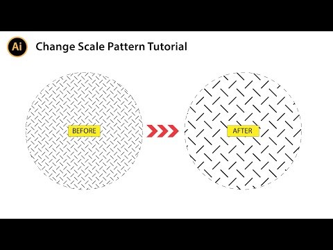 Easy Change Scale Pattern in Adobe Illustrator