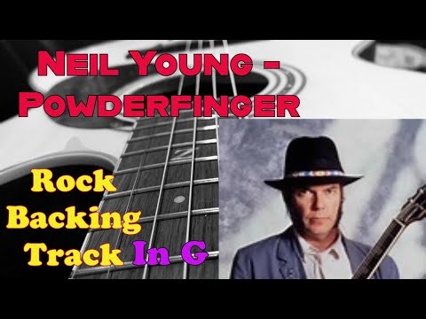 Neil Young &amp; Crazy Horse - Powderfinger Backing Track in G