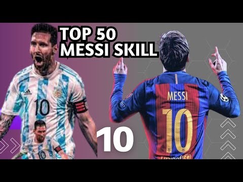 Top 50 Messi Football skill #messi #messiskills #messifans #footballskills