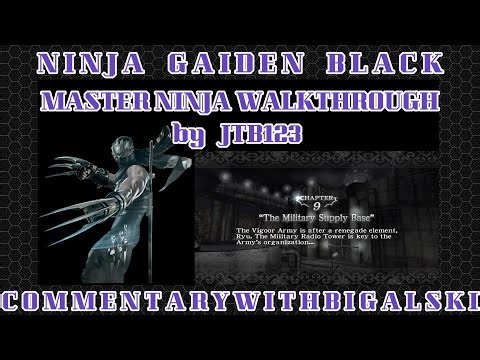 Ninja Gaiden Black - Master Ninja Walkthrough - Chapter 9 w/commentary from Bigalski