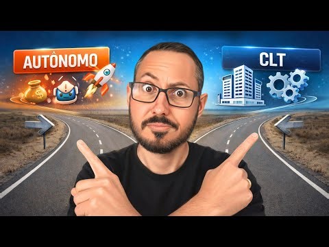 Programação em 2026: CLT ou Autônomo? (Roadmap)