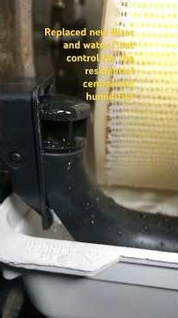 DIY Preventive maintenance for residential centralized humidifier #diy #how #humidifier #shortvideo