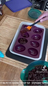 Œufs choco crispy #paques #chocolat #tupperware | La Petite Cuisine de Steph - Conseillère Guy Demarle