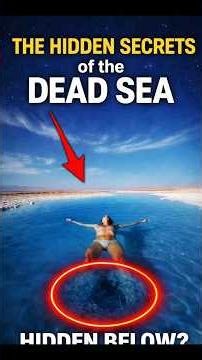 The Hidden Secrets of the Dead Sea 😱 | Scientists Are Still Confused | Mystery World 5.5 #shorts