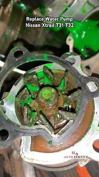 Nissan Xtrail T31 T32 Water Pump #shorts #shortvideo #viralshorts #youtubeshorts #trending #diy