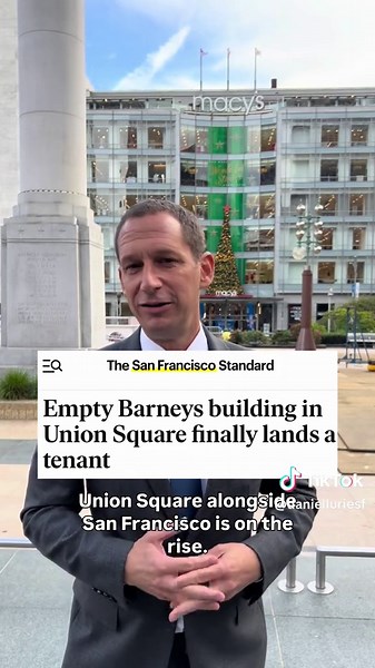 Union Square has undeniable momentum. ➡️ Macy’s is staying open indefinitely and is partnering with local developer TMG to reimagine the space. ➡️ The former Uniqlo on Powell Street has a new tennant. ➡️ Maybaum Gallery is opening in the former Barneys. The heart of our city is coming back. Let’s go, San Francisco!