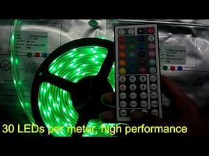 IP65 waterproof Epistar chip RGB 5050 LED strip - kutop.com