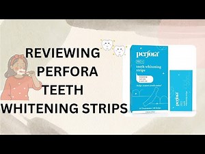 || Does this really work??? PERFORA TEETH WHITENING STRIPS REVIEW 🦷🦷||