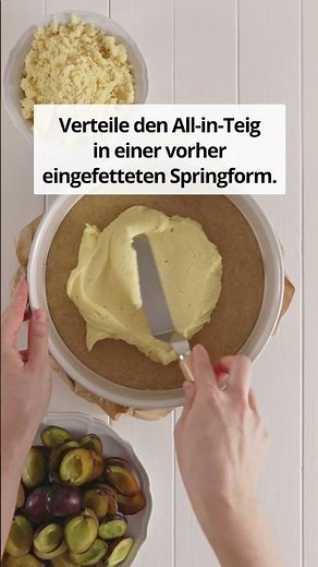 Schneller Pflaumenkuchen