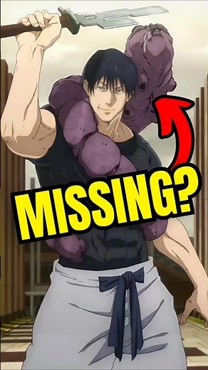 What Happened to Toji’s Weapons After His Death? | Jujutsu Kaisen Explained! #shorts