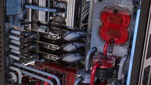 Overclockers' 8-Pack OrionX build packs a $1700 CPU and three watercooled GTX 980 tis inside one case
