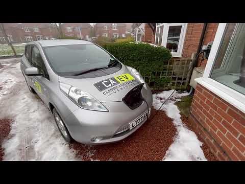 How to charge a Nissan Leaf