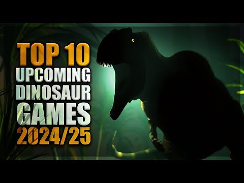 Top 10 UPCOMING Dinosaur Games of 2024!