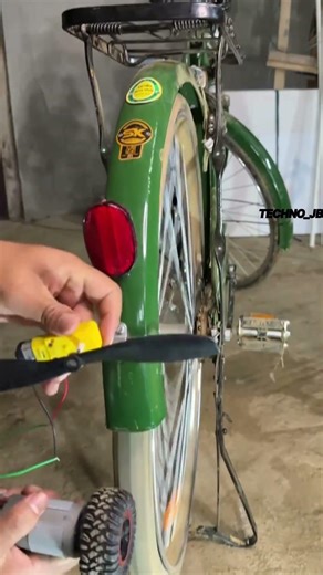 bycycle regenerate electricity #short #diy #experimnent