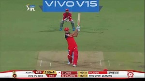 M42: RCB vs KXIP – Marcus Stoinis Six