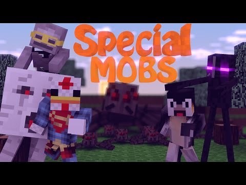 More Mobs Mod: Minecraft Special Mobs Mod Showcase - 100+ Mob Variations!