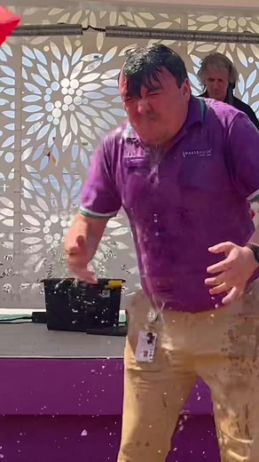 17K views · 292 reactions | Ambition’s crew had an eventful time enjoying a friendly game of deck quoits recently… loser faces the ice plunge! 流略 What’s your favourite on board cruise activity? Let’s us know below ⬇️ | Ambassador Cruise Line | Facebook