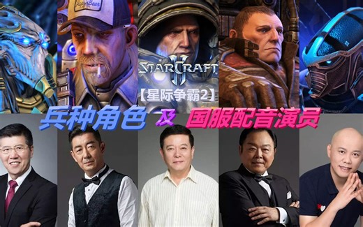 【星际争霸2】兵种角色及国服配音演员